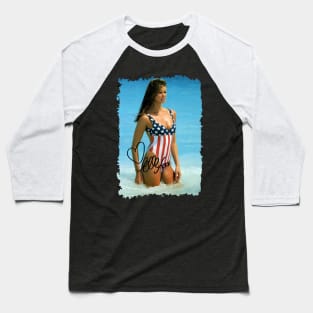 Beautiful Elle Macpherson Baseball T-Shirt